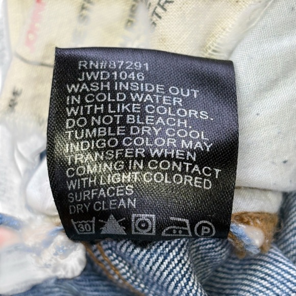 Johnny Was Luisa High Rise Straight Leg Floral Embroidered Jeans Women's Size 27 - Picture 6 of 10